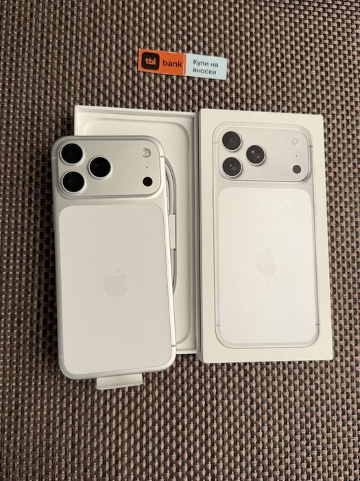 НОВ! 512Gb *ЛИЗИНГ* iPhone 17 Pro Max Silver / ГАРАНЦИЯ Айфон