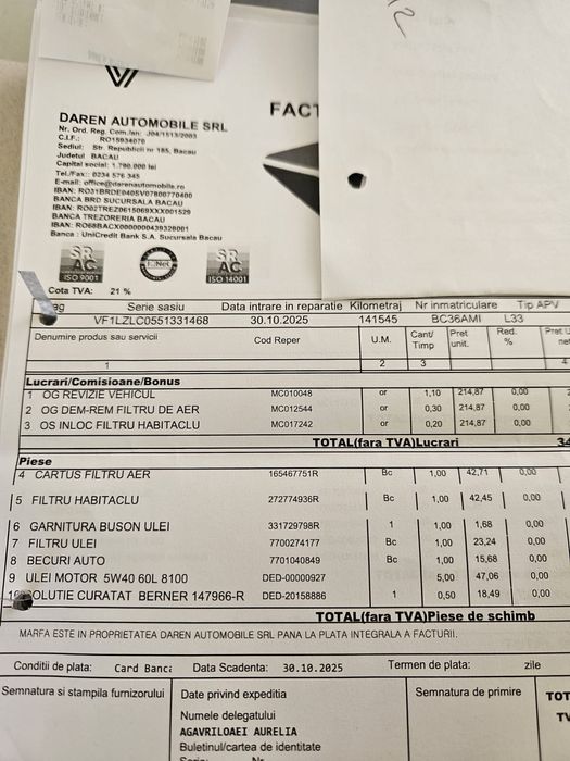 Renault Fluence 1.6 benzina an 2014