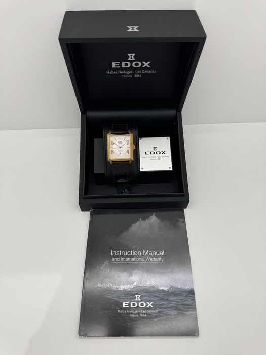 Edox Les Bemonts Automatique 94002 37R AIR – Пълен комплект