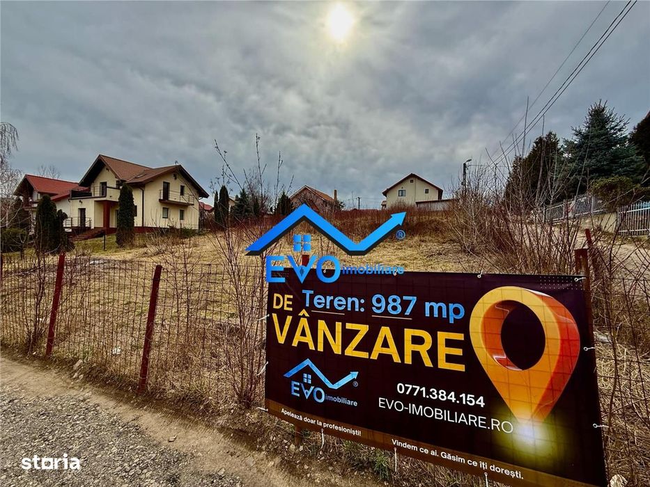 Teren intravilan, de vanzare, 987mp, deschidere 40 mp, Al. Tudor Necul