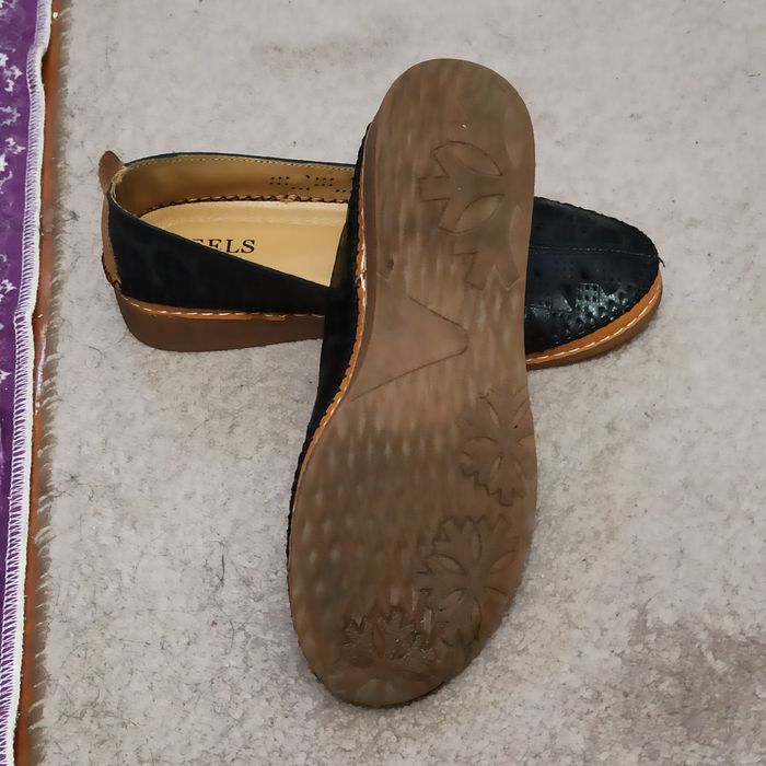 Балетки натуральная кожа