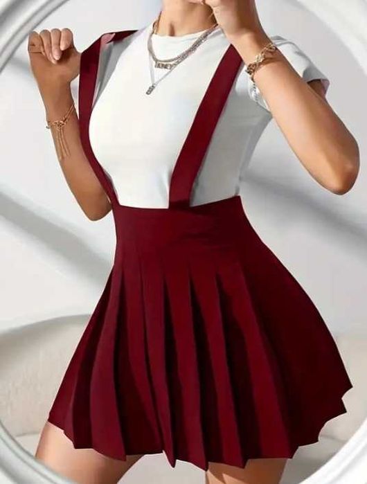 Дамска пола с тиранти