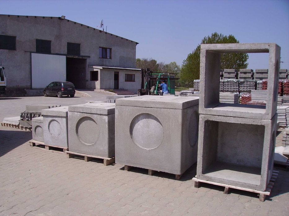 Cămine din beton pătrate – cămine apometru, canalizare și instalații