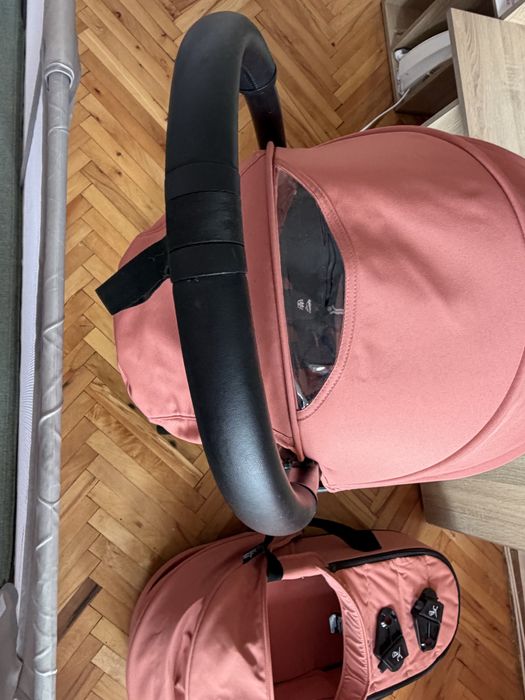 Stokke Yoyo 3 ползвана само 2 месеца като нова, кош (0-6), седалка 6+м