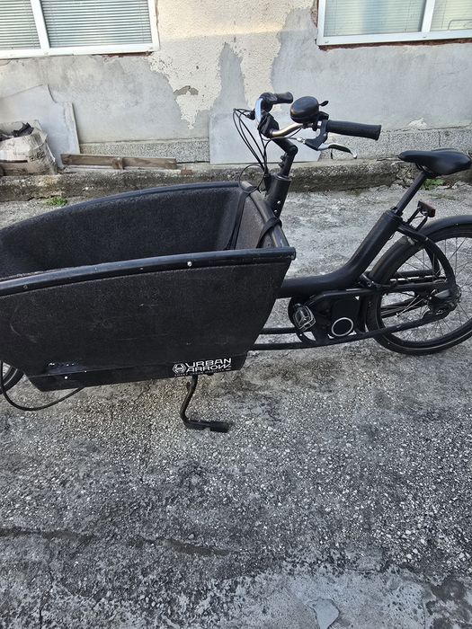 Електрически карго велосипед ,багажник,товар urban arrow
