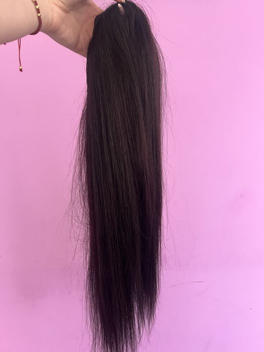 Естествена тайландска коса 200гр 60см