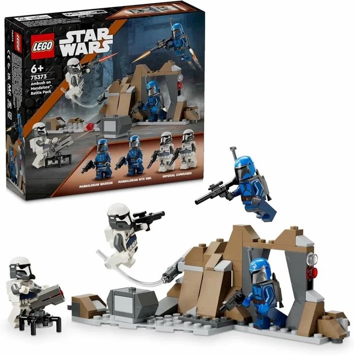 Конструктор LEGO Star Wars Боевой набор: засада на Мандалоре, 75373