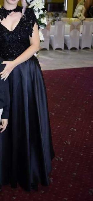 Бутикова бална рокля -Официална черна рокля