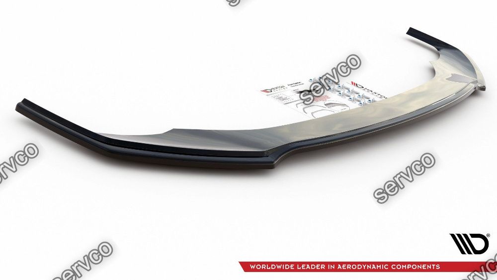 Prelungire splitter bara fata Audi A7 C8 S-line 2017- v1 Maxton Design