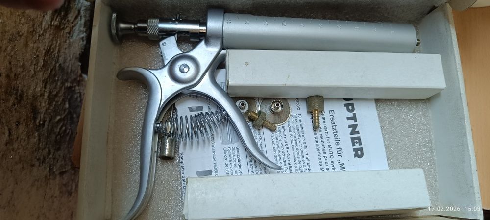 Seringa pentru uz veterinar