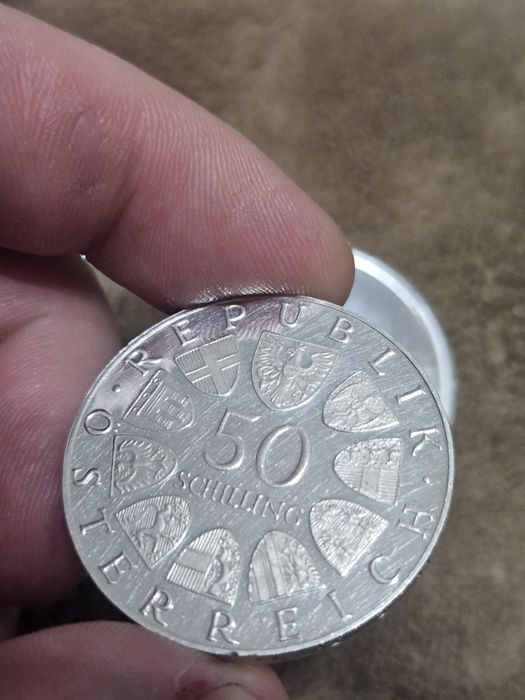 Moneda argint 50 Schilling