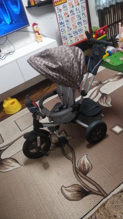 Детская коляска велосипед