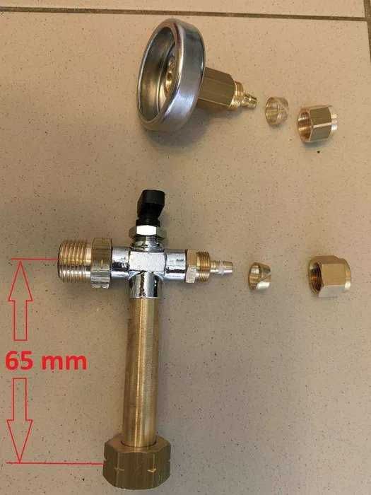 DISH gaz caravana butelie kit de incarcare GPL rulota