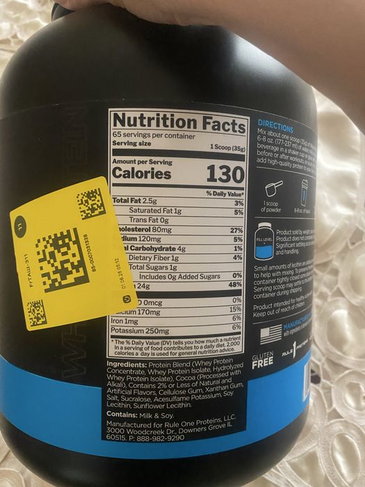Протеин rule 1 whey protein
