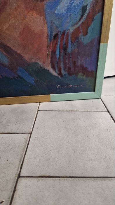 Различни стари картини пейзаж, къща