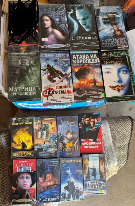 Продам видеокассеты vhs