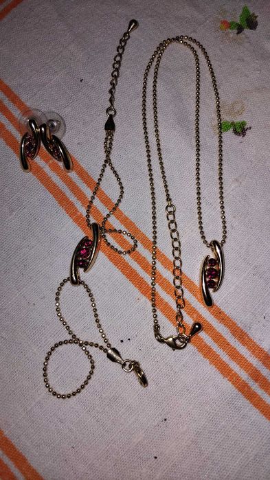 Дамски позлатени бижута