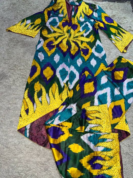 Продается навионалные платье чапаны для невесты