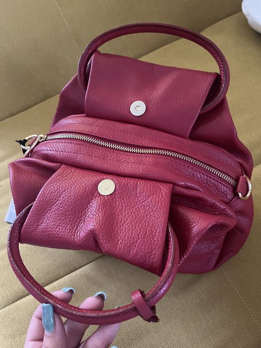 Geantă nouă Versace 19V69 Dollaro Rosso– originală, cu etichetă