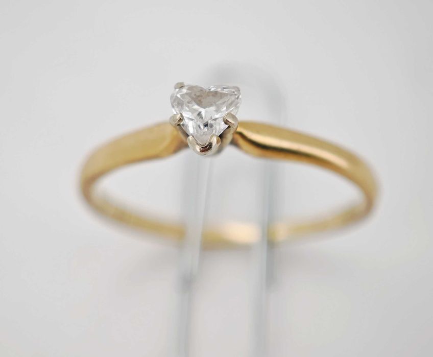 Inel 14k diamant natural 0.3ct