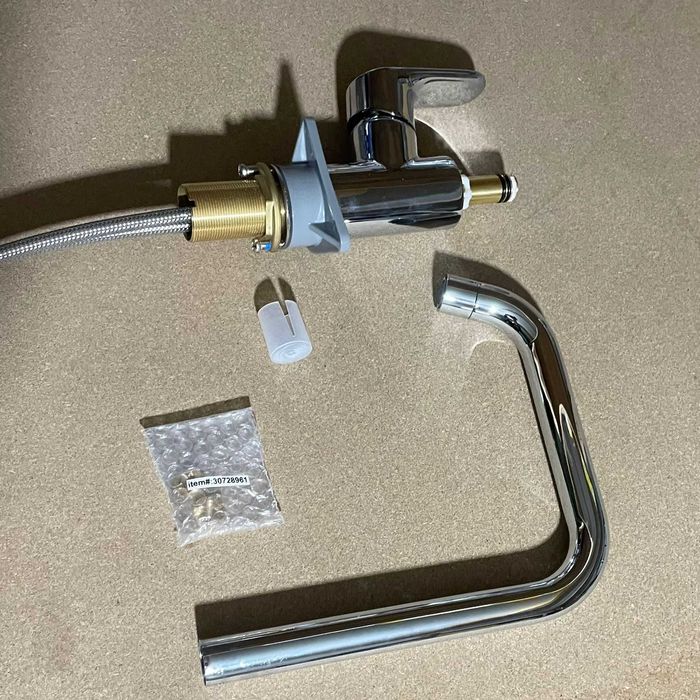 Baterie bucătărie Hansgrohe Focus M41, crom,  resigilată, 360°