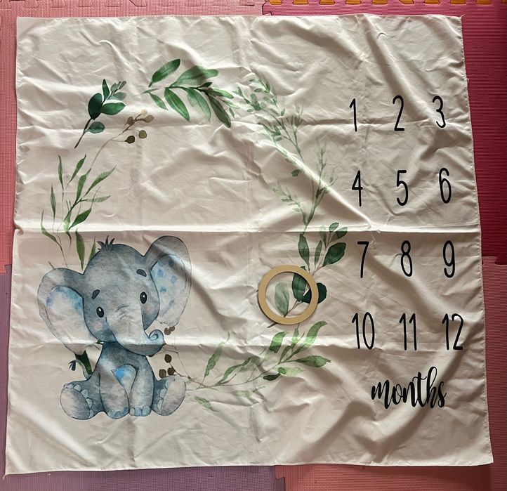 Cearșaf pentru pozele bebelușului