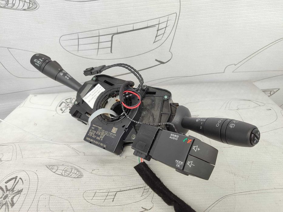 Ansamblu manete comenzi volan + spiră Renault Captur 479457095R 2014 / [2013-2020] / (5B3)