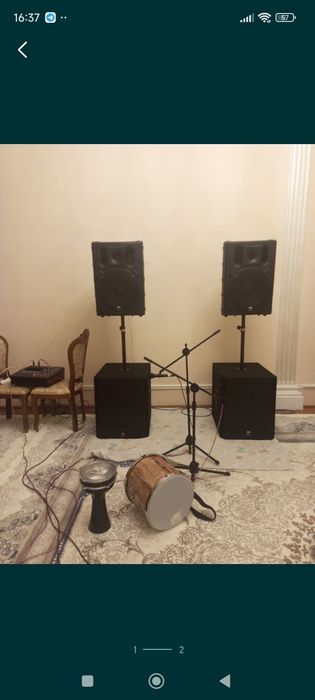 To'y uchun ovoz apparati komplekti