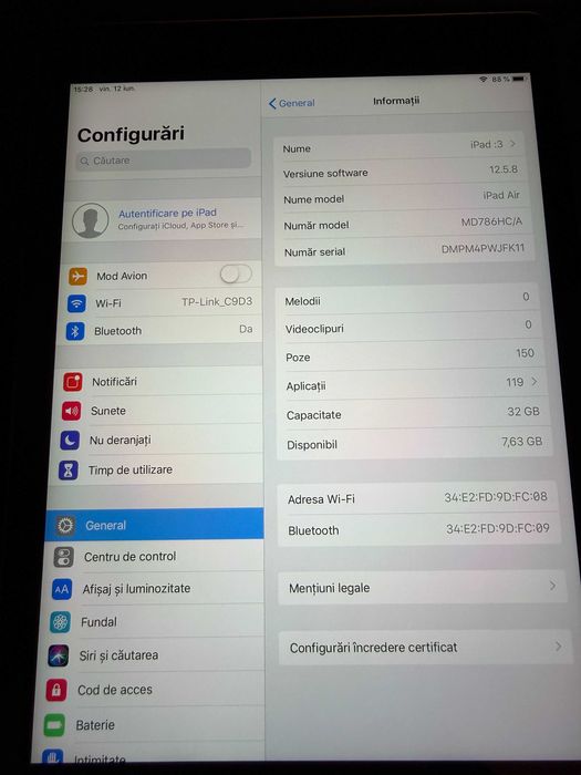 ipad a1474 (ipad air gen 1)