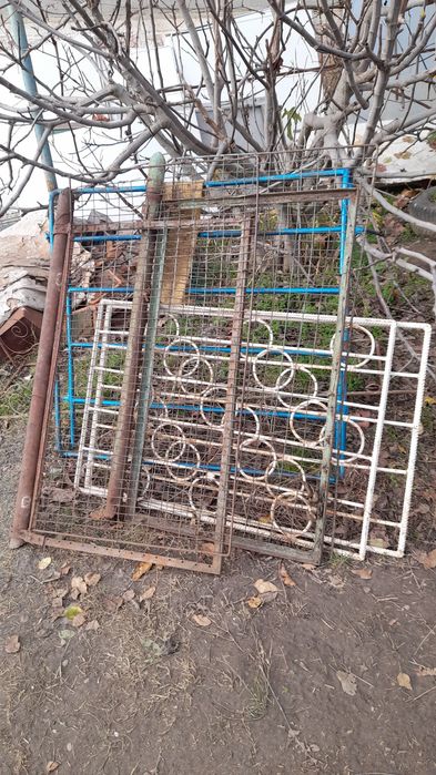 Gard metalic ptr cimitir grădină etc