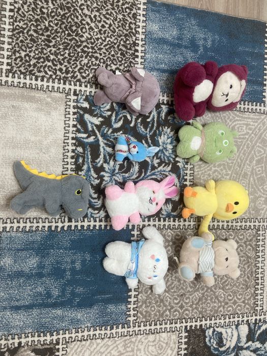 Мягкие игрушки некотрые б/у некотрые новые