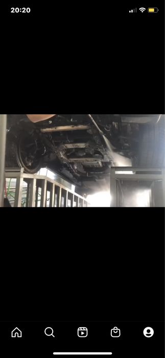 Мойка днище авто