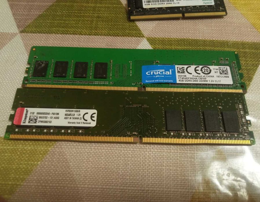 ОЗУ 4gb ddr5 - 8gb ddr3