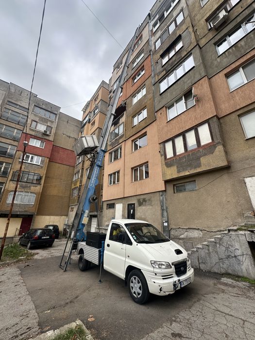 Мобилен  строителен асансьор под наем-30м, 300кг. Перник, София