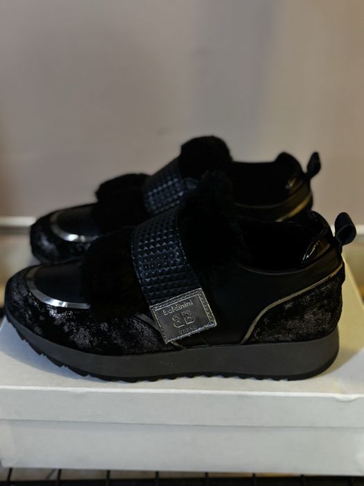 Кожени сникърси Baldinini