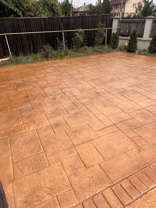 #beton amprentat Romania#