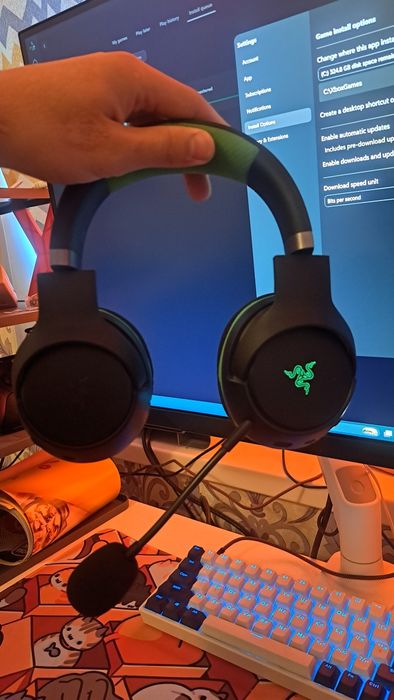 Игровые наушники razer kaira pro