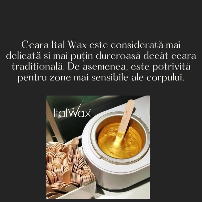 Epilare profesională cu ceară caldă si pasta de zahar!