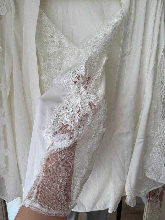 комплект халат и неглиже