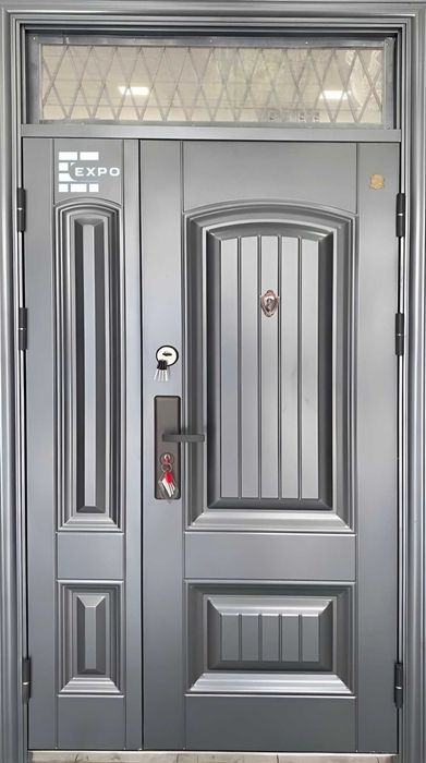Межкомнатные мдф двери Входные железные двери-optom Temir eshik Mdf