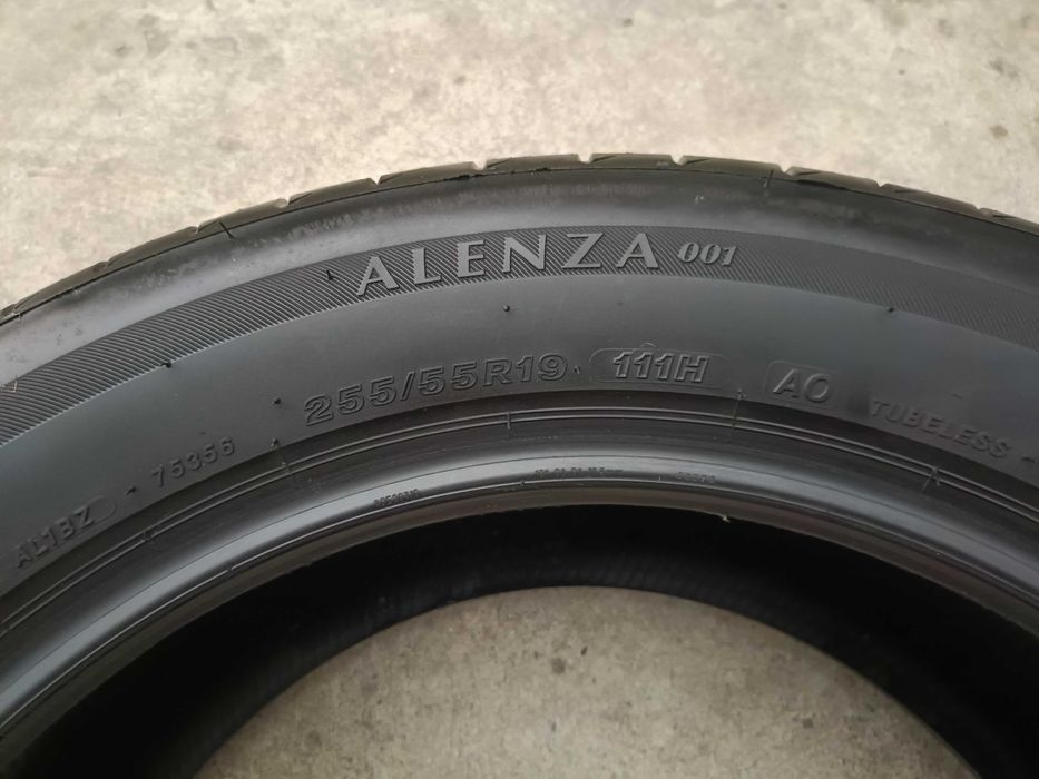 O anvelopa vara 255 55 19 bridgestone alenza 001 cu 7 mm dot 3421