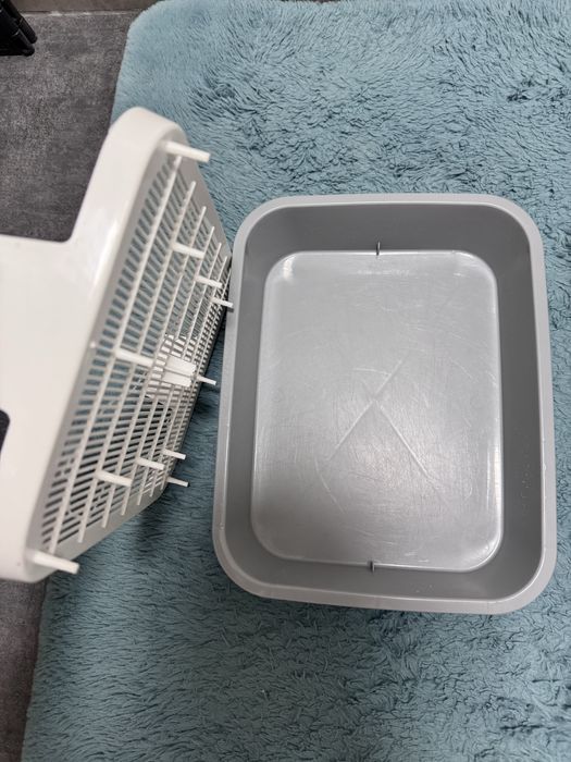 Лоток для кота со сьемной сеткой