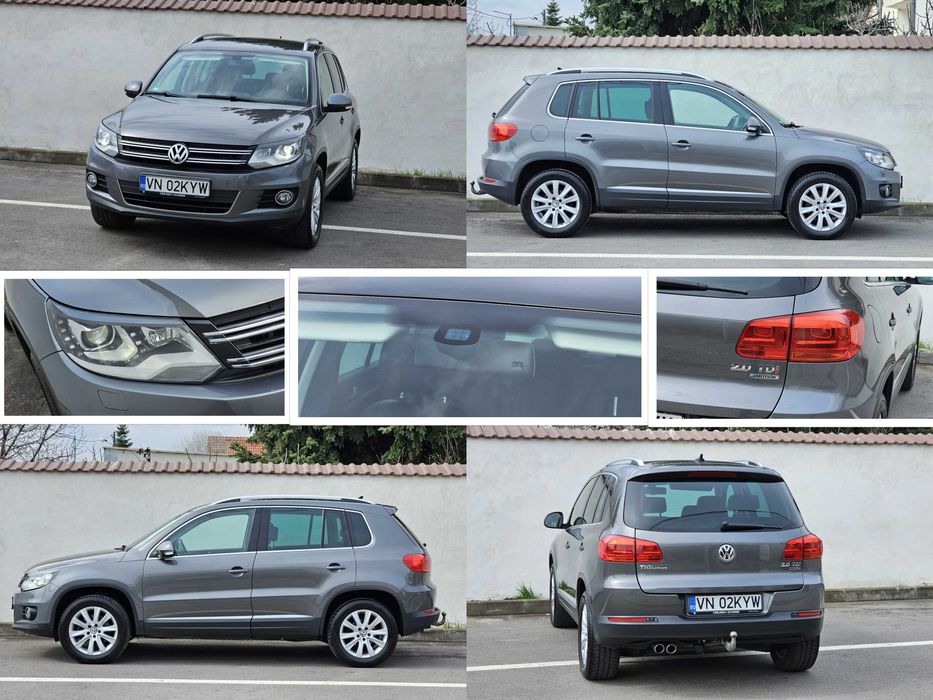 VW Tiguan HighLine 2011 2.0TDI 170cp 4x4 Piele Xenon LED/ Inmatriculat