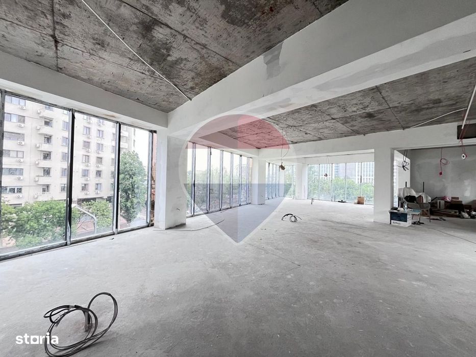 Birou modern de inchiriat | Timpuri Noi | 159 mp -open space