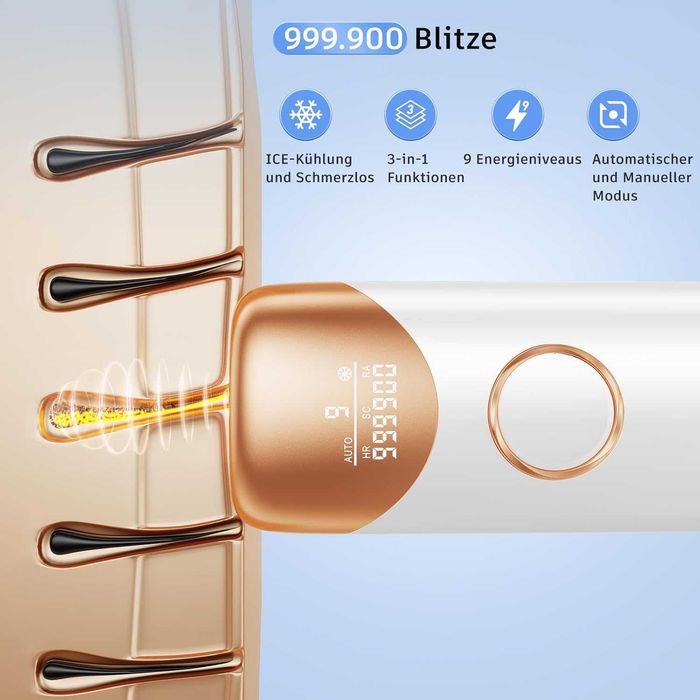 3 в 1 Лазарен епилатор с охлаждаща функция QOWRKRQ