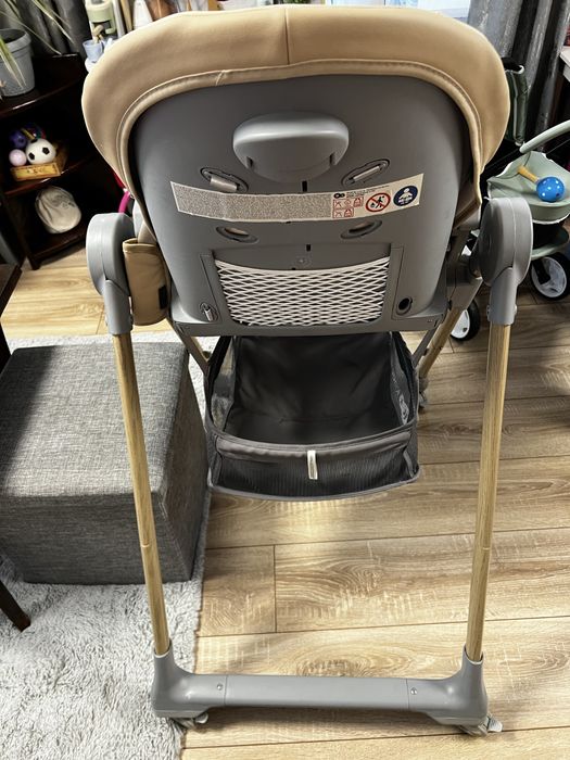 Столче за хранене KinderKraft - Lastree, дървесно