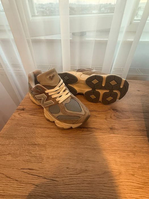 New Balance 9060 – maro/bej – mărimea 38 (potriviți pentru 37)