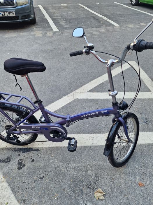 Bicicleta pliabila cu viteze