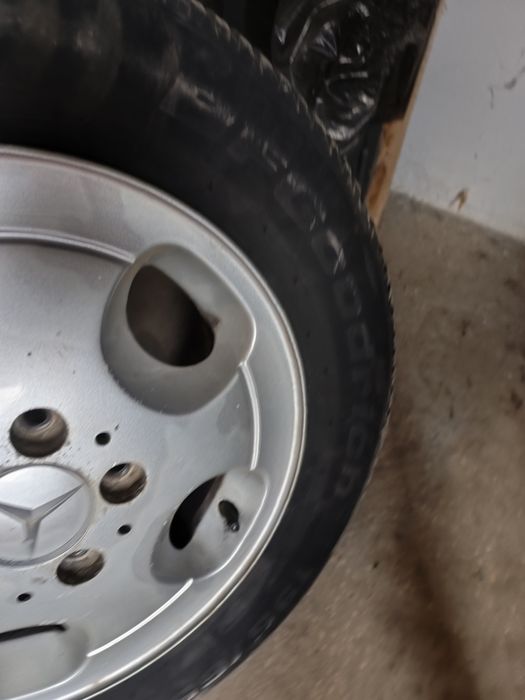 Jante Mercedes 15 anvelope Goodrich