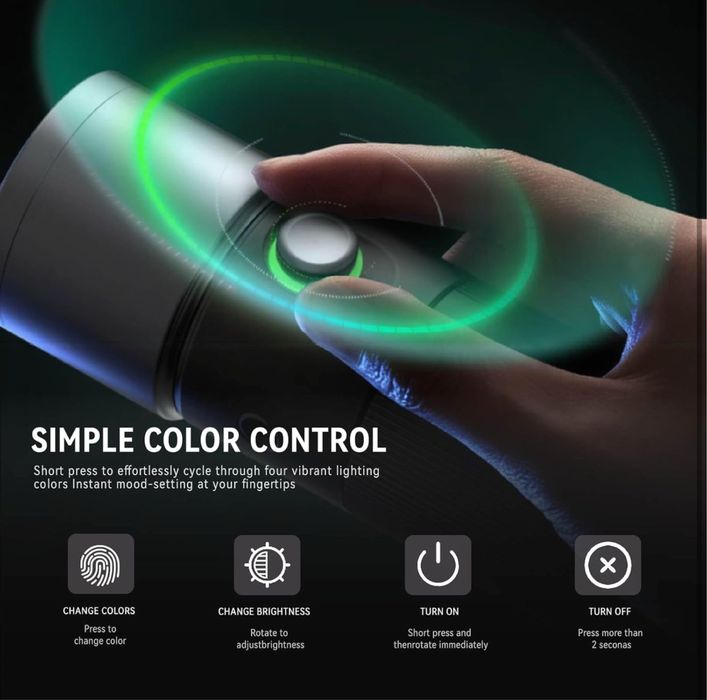 PHOTOOLEX Led 10W RGB Spotlight — Фонарь Flashlight